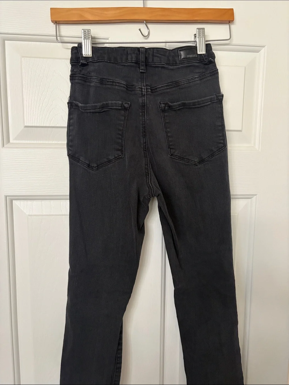 RSQ Black High-Rise Ripped Skinny Jeans